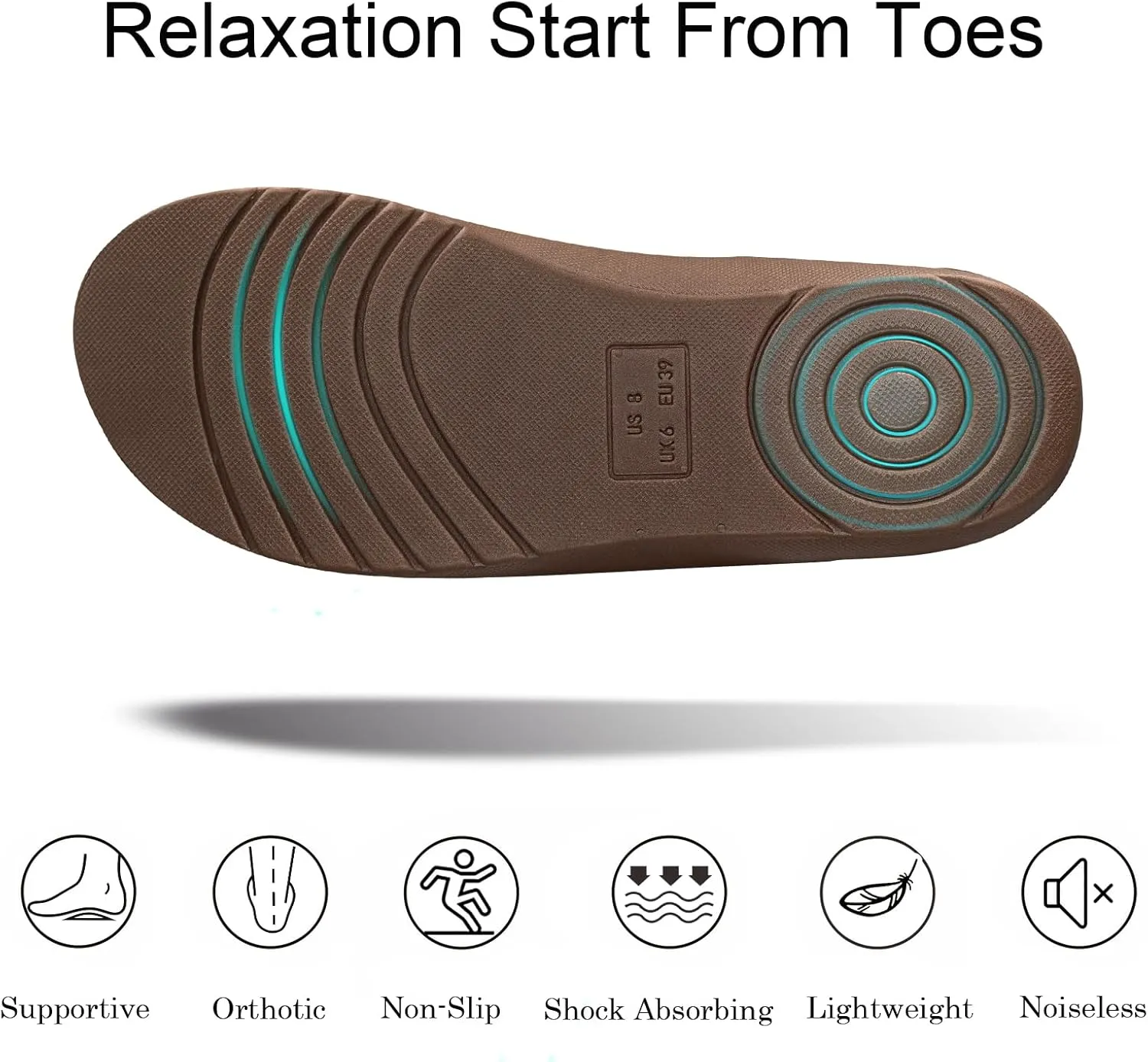 GRITHEIM Women's Orthotic Arch Support Slippers Fuzzy Adjustable Orthopedic Slippers for Plantar Fasciitis Furry Slide for Ladies