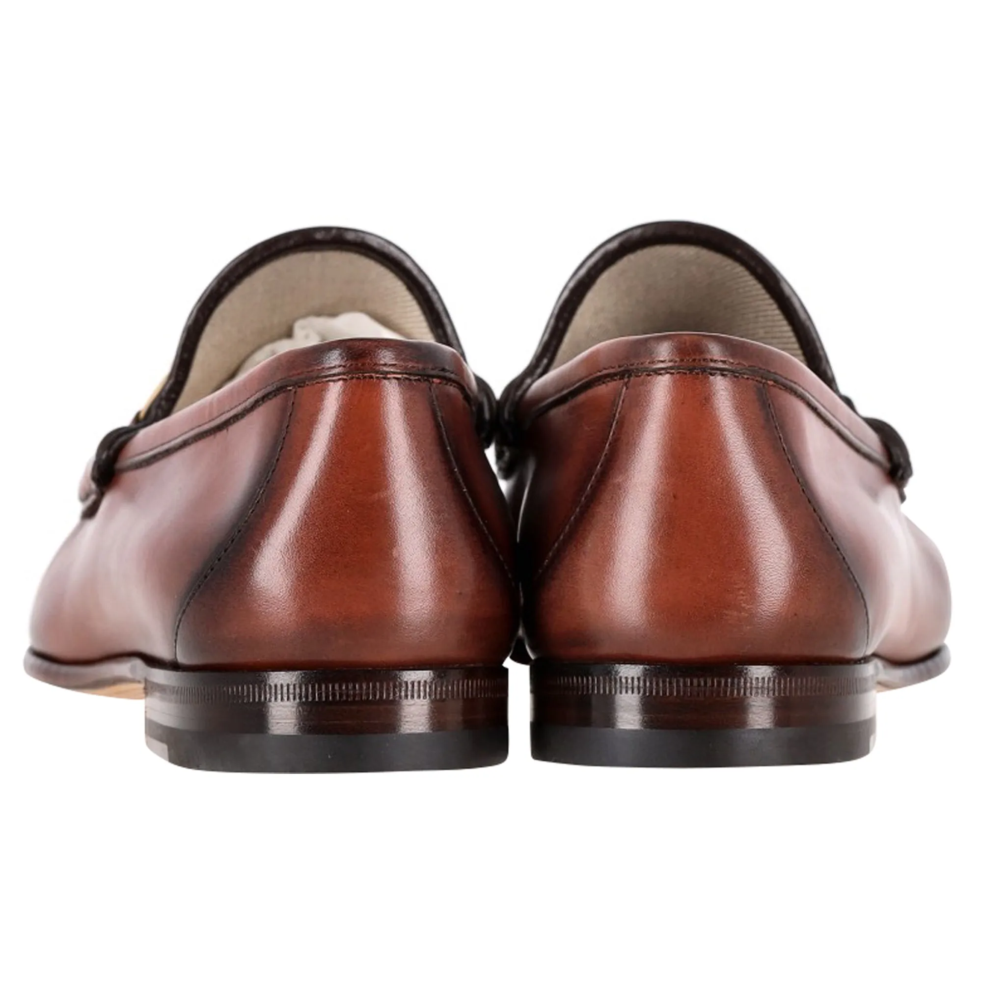 Gucci Brown Horsebit 1953 Loafers in Brown Leather