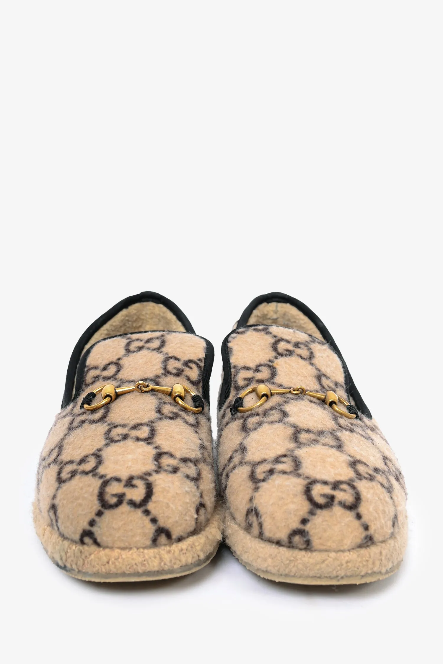 Gucci GG Monogram Horsebit 'Fria' Loafers Size 9.5 Mens