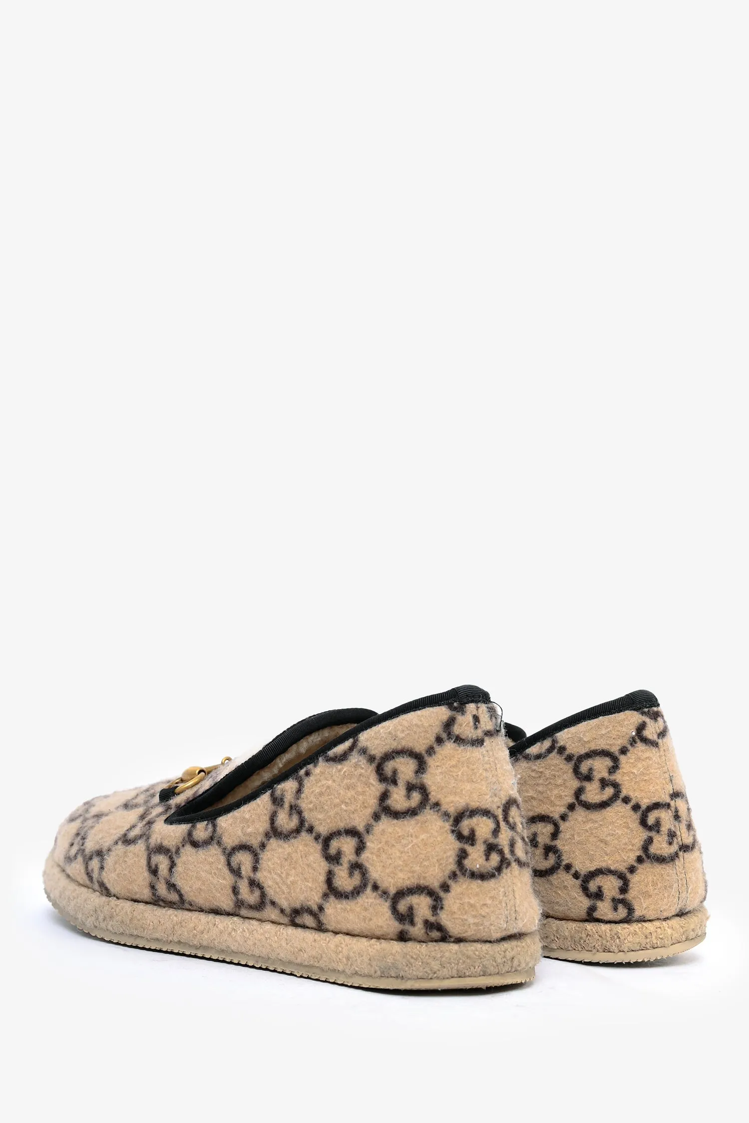 Gucci GG Monogram Horsebit 'Fria' Loafers Size 9.5 Mens