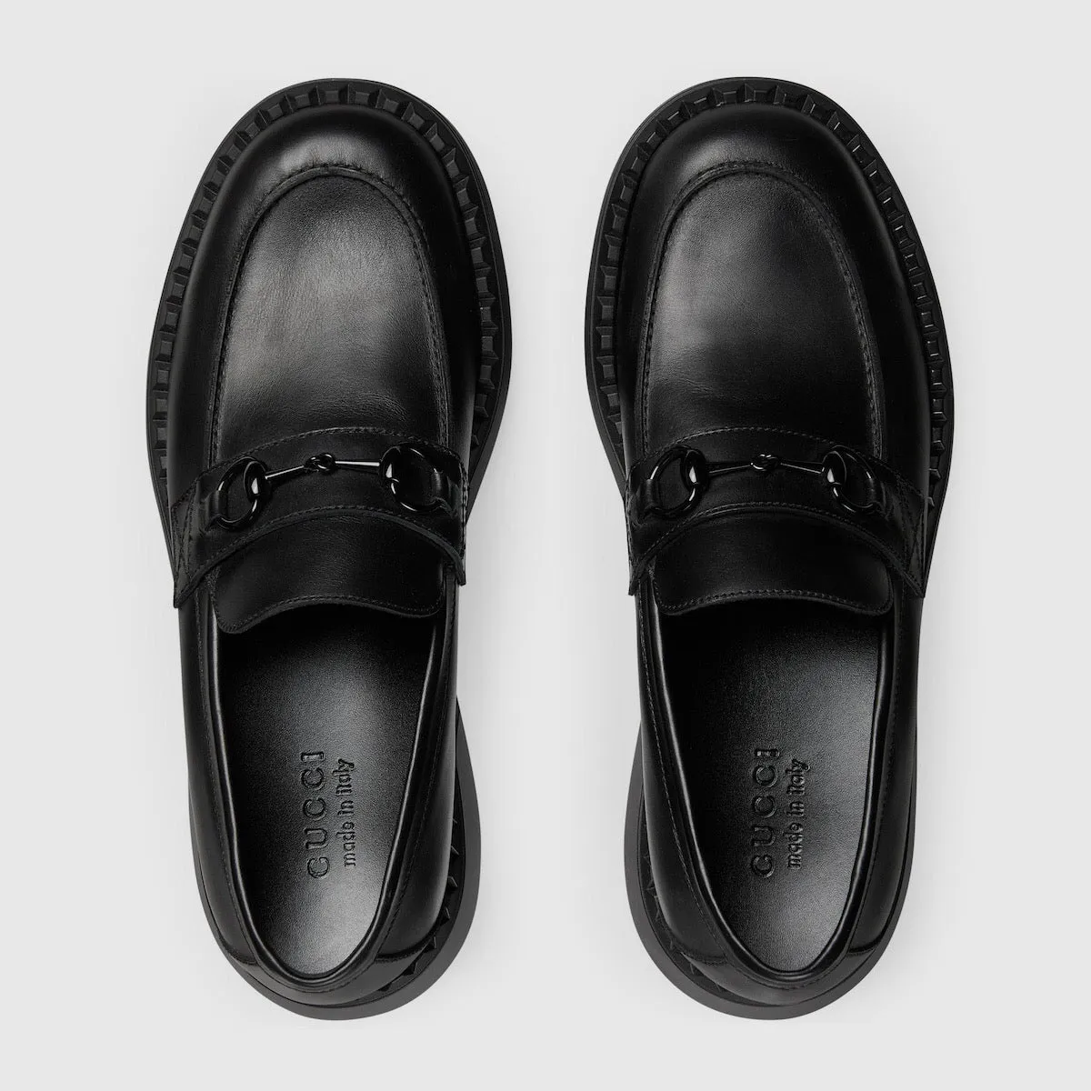 Gucci Horsebit Leather Loafers