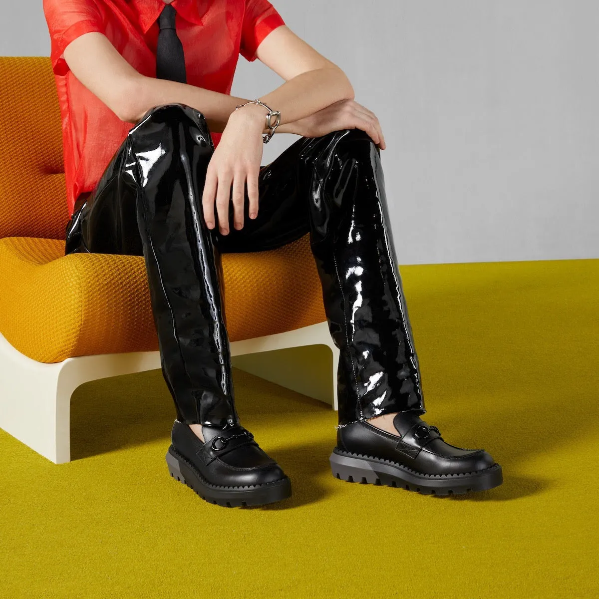 Gucci Horsebit Leather Loafers