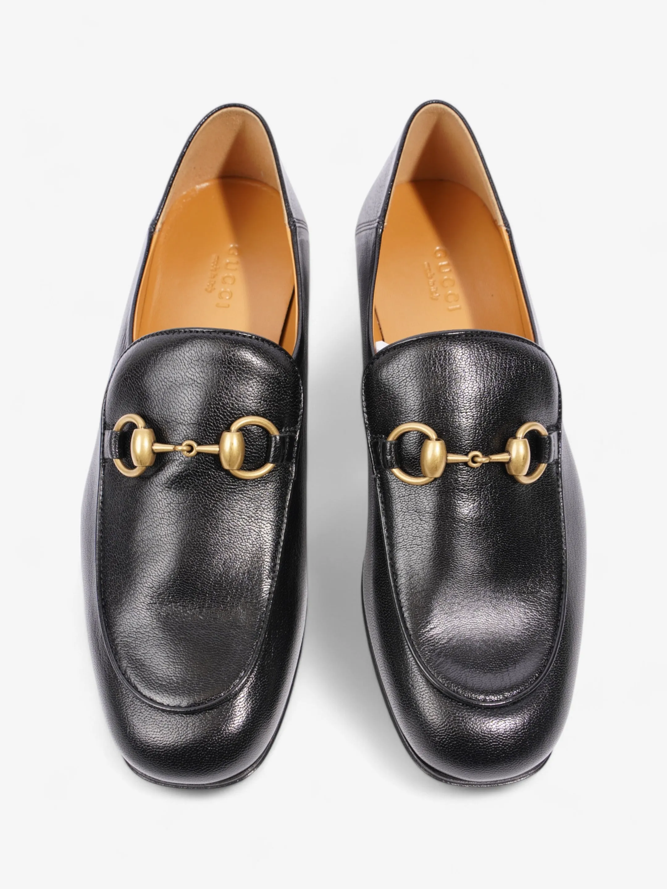 Gucci Horsebit Loafers Black Leather EU 37 UK 4