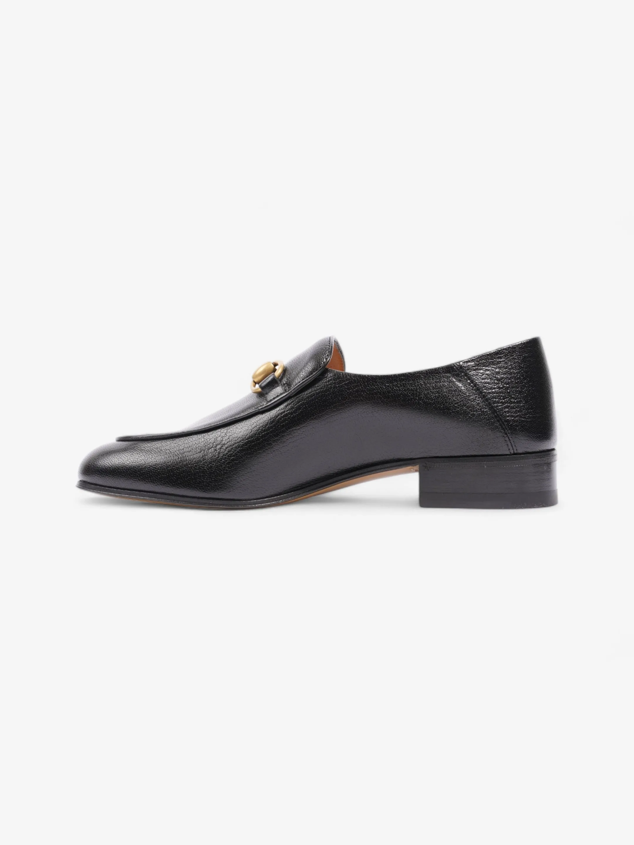 Gucci Horsebit Loafers Black Leather EU 37 UK 4