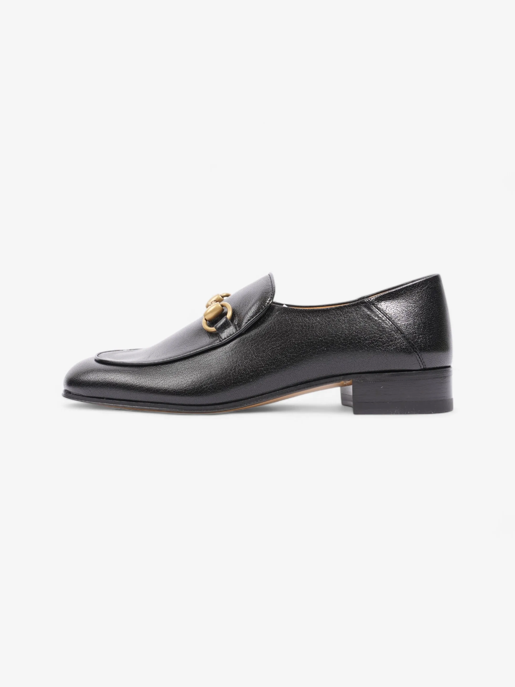 Gucci Horsebit Loafers Black Leather EU 37 UK 4