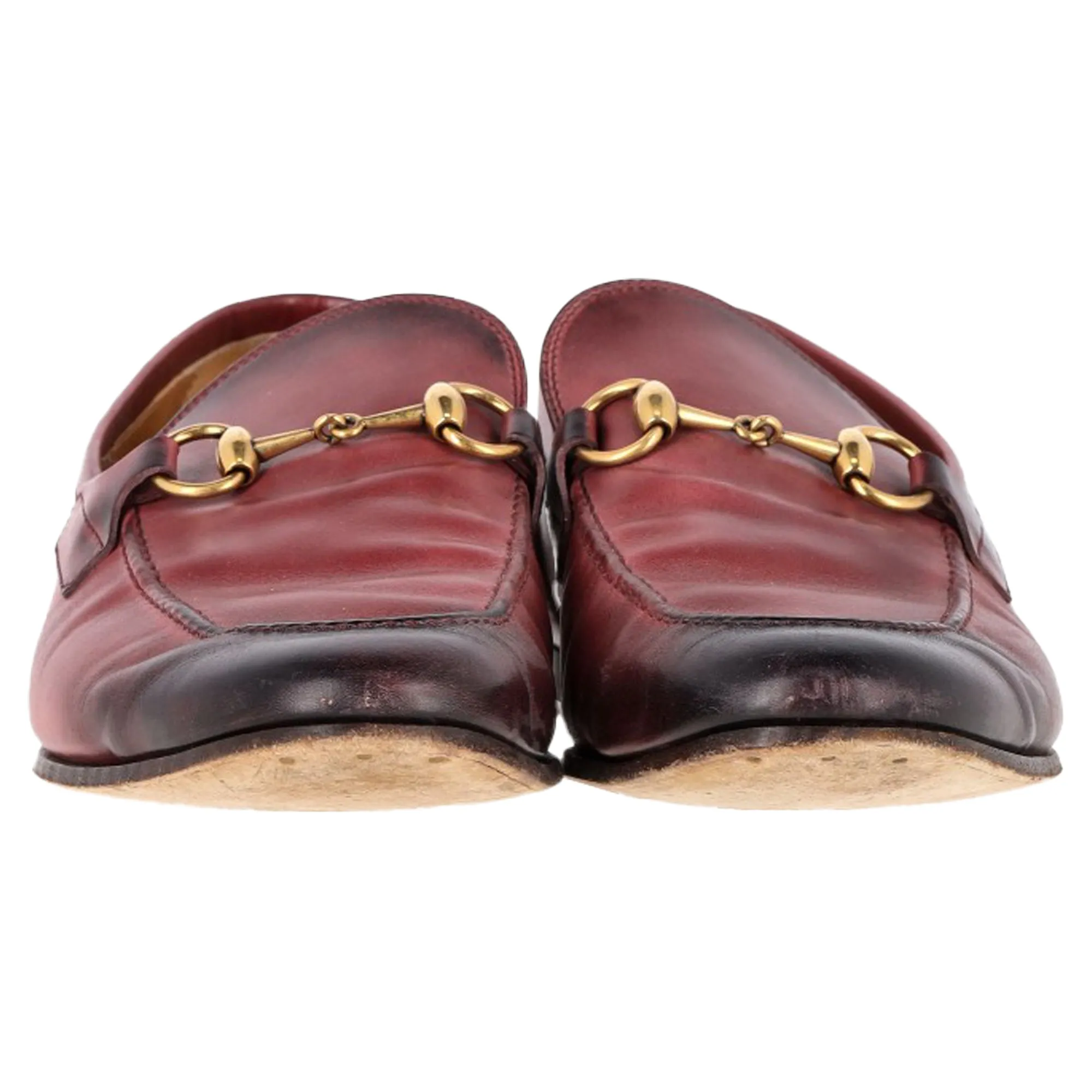 Gucci leather loafers