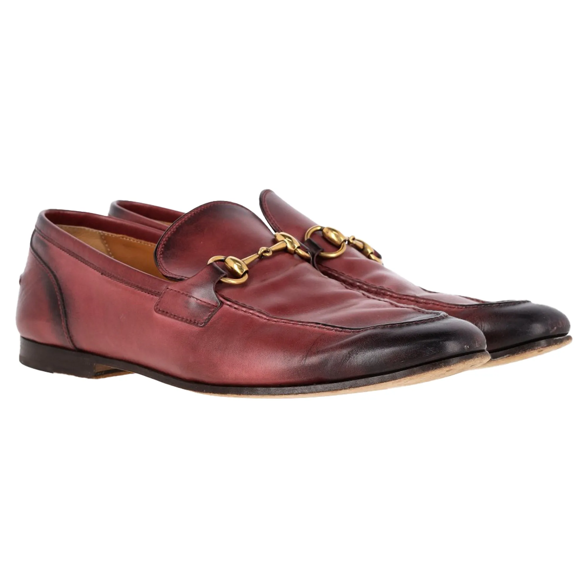 Gucci leather loafers