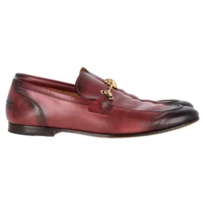 Gucci leather loafers