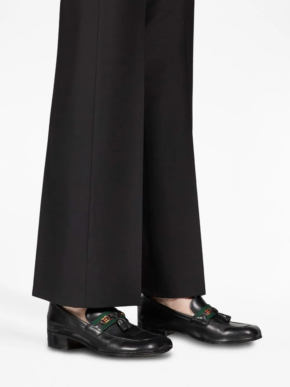 Gucci Mocassini With Woven Web G