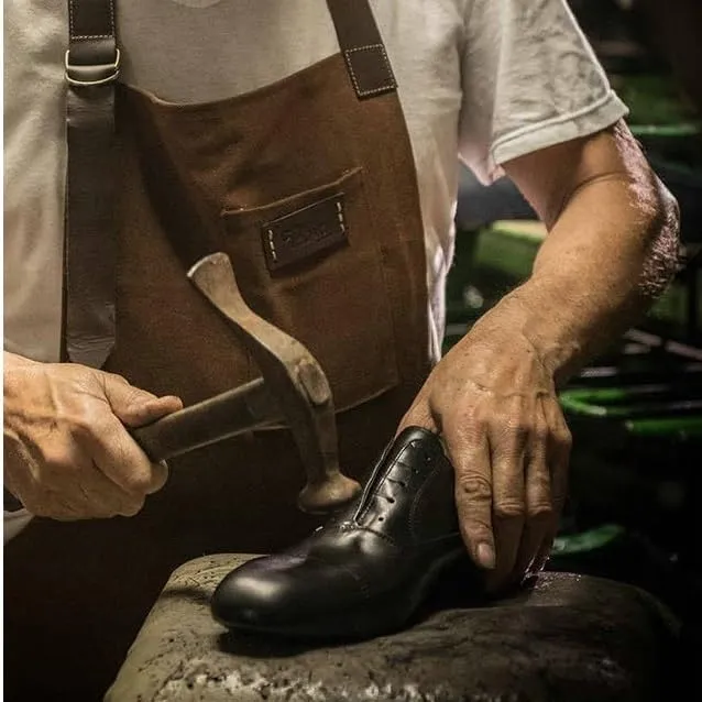 Handmade Brogues Oxford Shoes Genuine Leather Calfskin Leather Lace-up Brogue Dress Shoes Classic Business Formal Shoes Man Handcrafted Mens