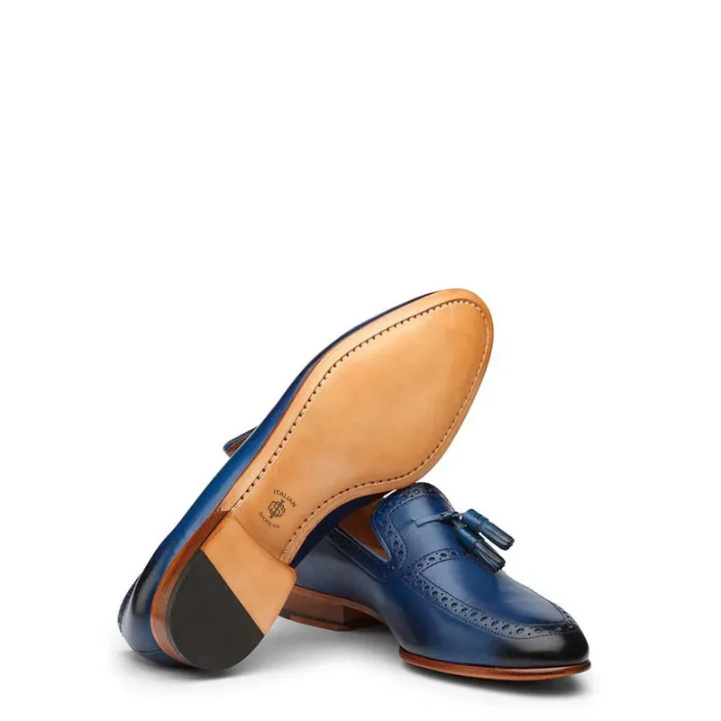 Handmade Leather Formal Tassel Loafers