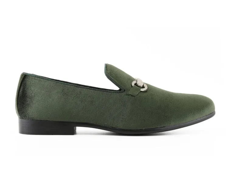 Harrison Green Horsebit Loafers