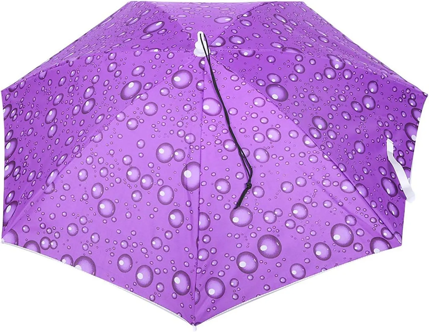 Head Mounted Umbrella Top Folding Hat Umbrella for Outdoor Fishing