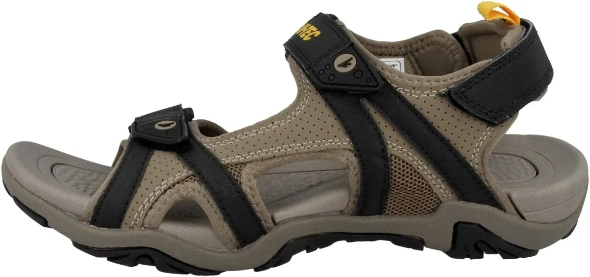 Hi-Tec Women's Crater Open Toe Sandals, DK Taupe/LT Taupe, 9 UK