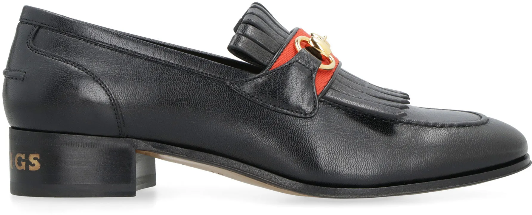 Horsebit leather loafers