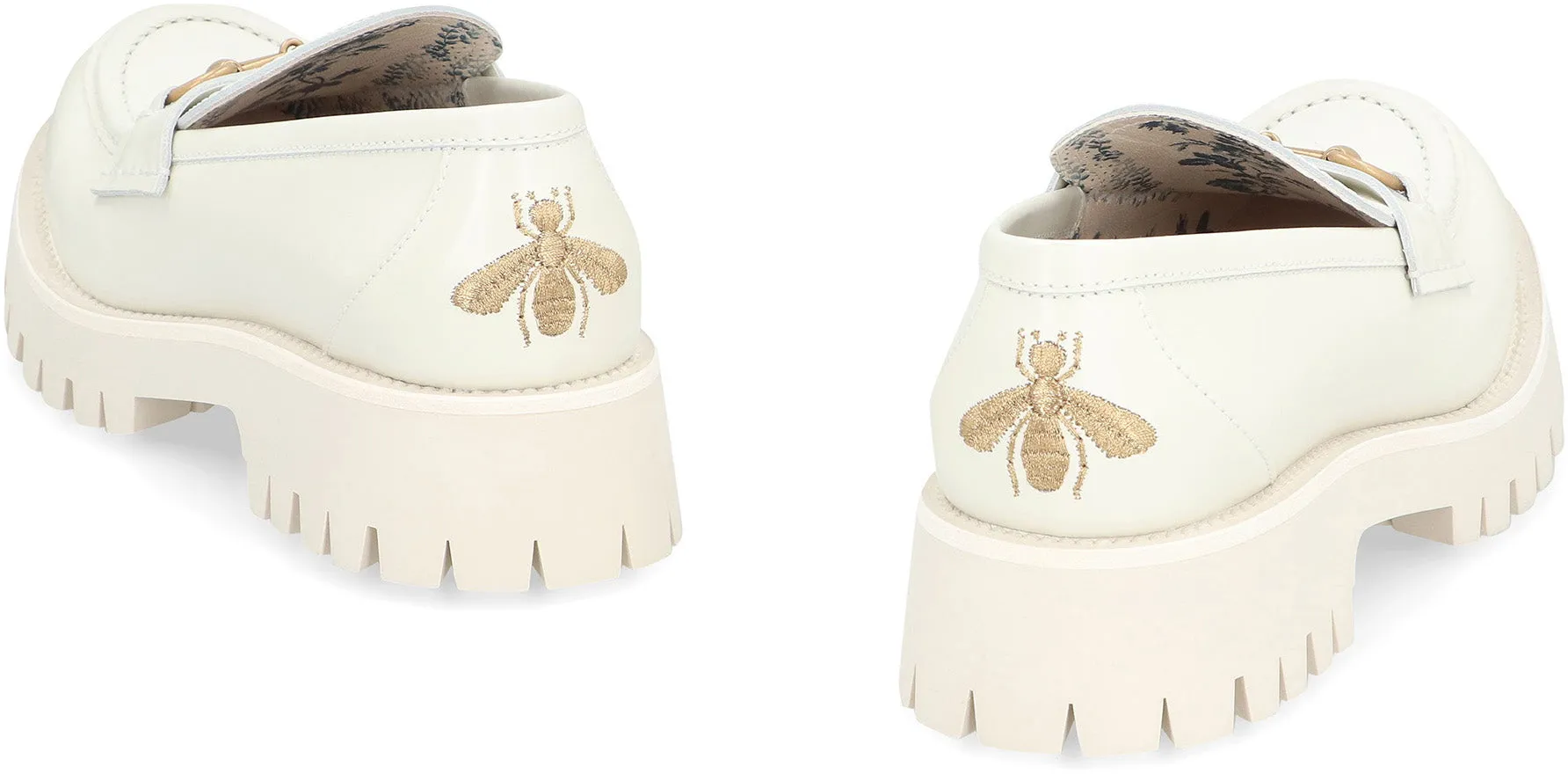 Horsebit leather loafers