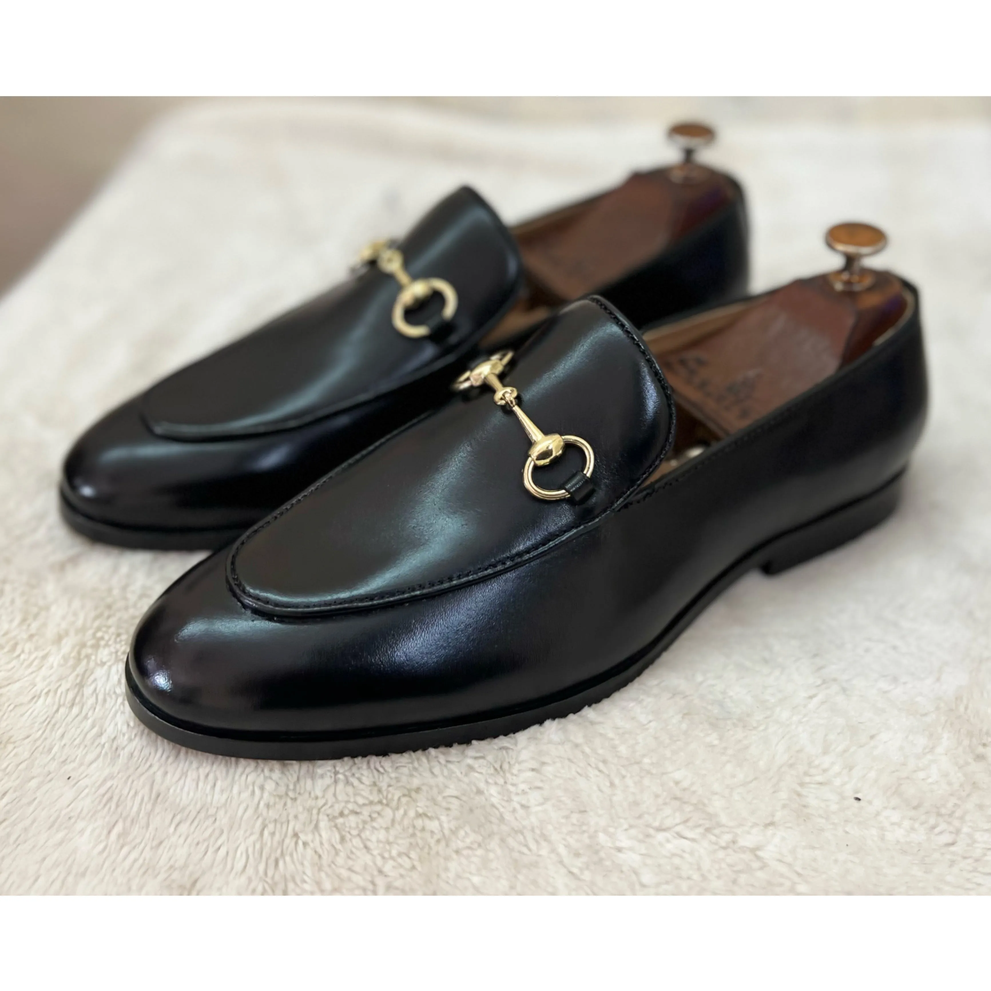 Horsebit Loafers Black