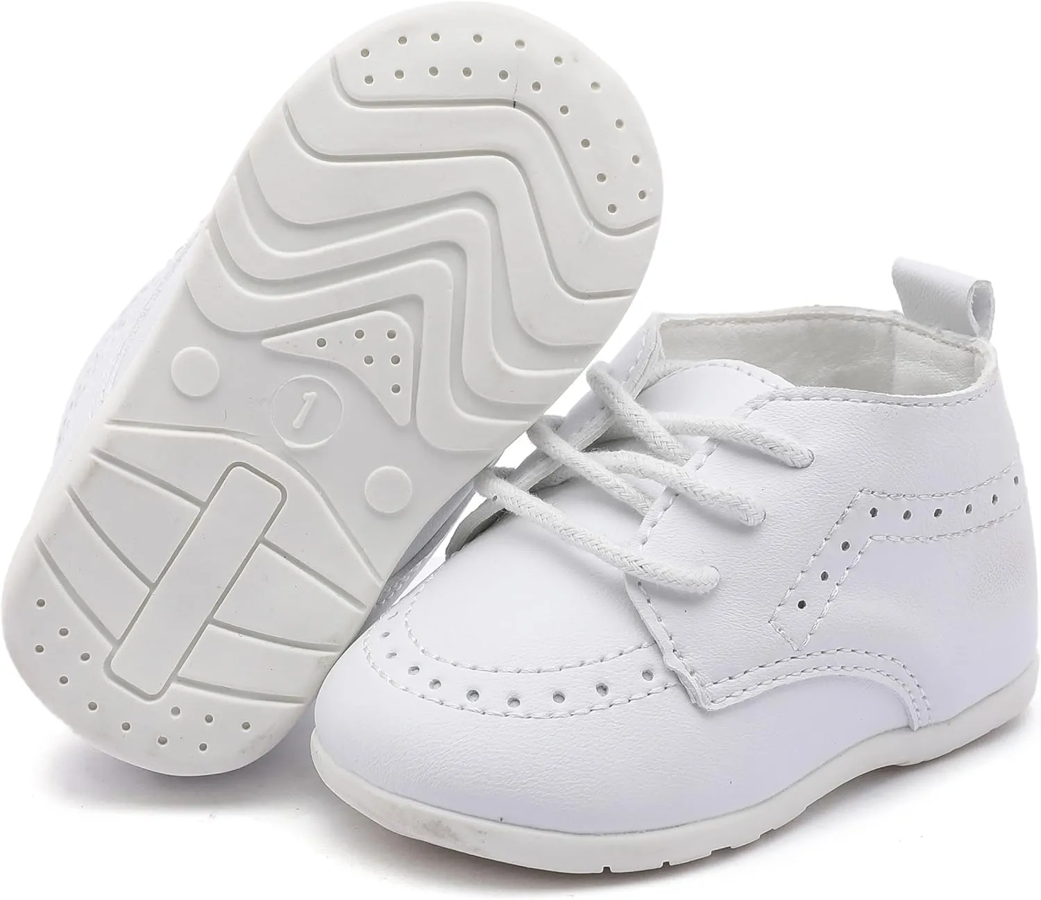 Infant Baby Boys Girls Leather Loafers Comfort Oxford Dress Wedding Shoes First Walker Outdoor Shoes Crib Shoes