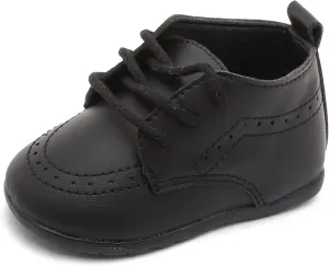 Infant Baby Boys Girls Leather Loafers Comfort Oxford Dress Wedding Shoes First Walker Outdoor Shoes Crib Shoes