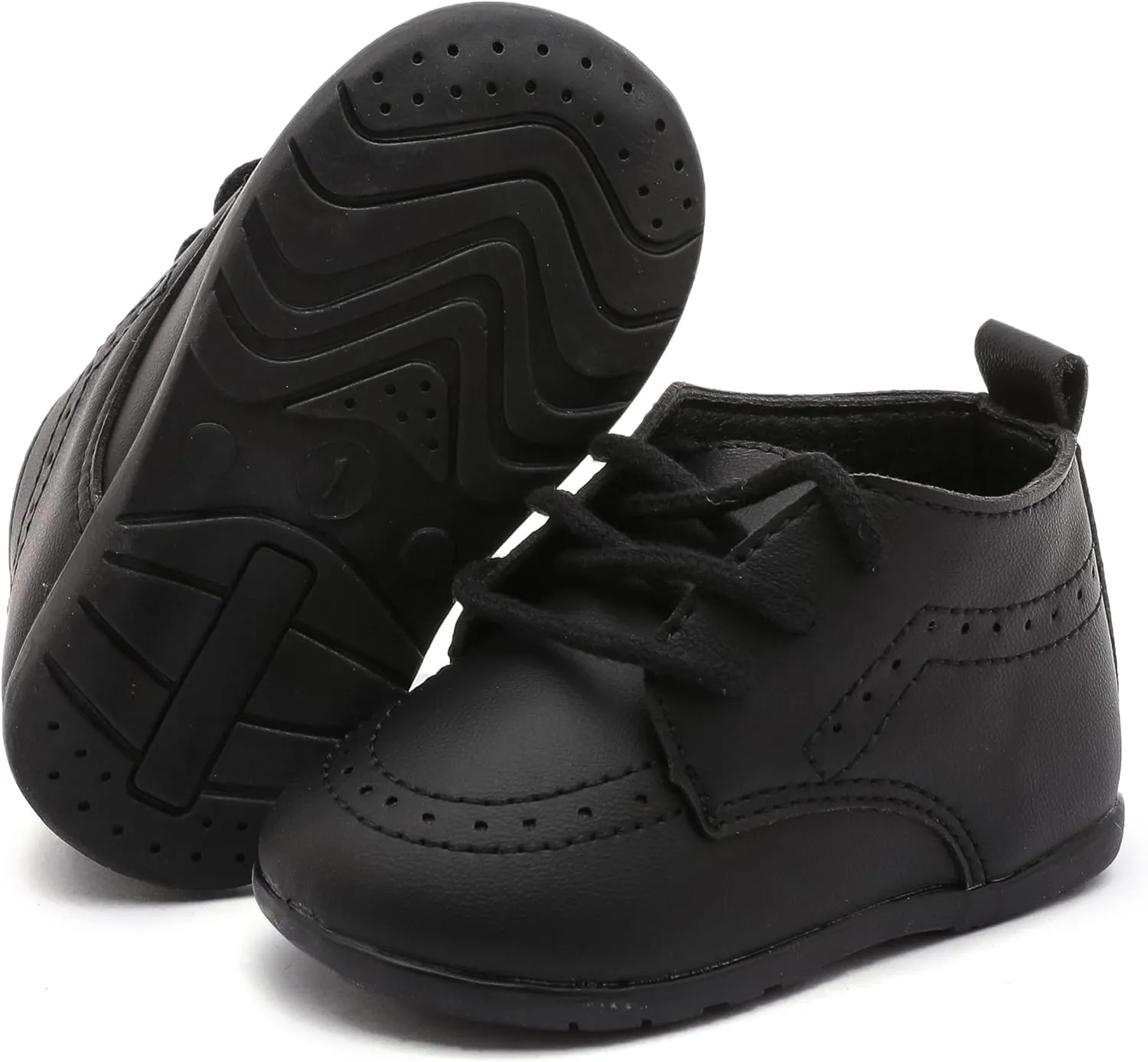 Infant Baby Boys Girls Leather Loafers Comfort Oxford Dress Wedding Shoes First Walker Outdoor Shoes Crib Shoes