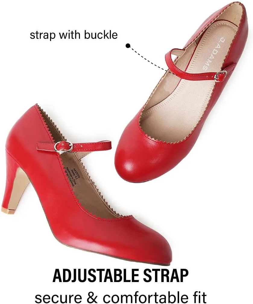 J. Adams Honey Mary Jane Women's Oxford Pumps