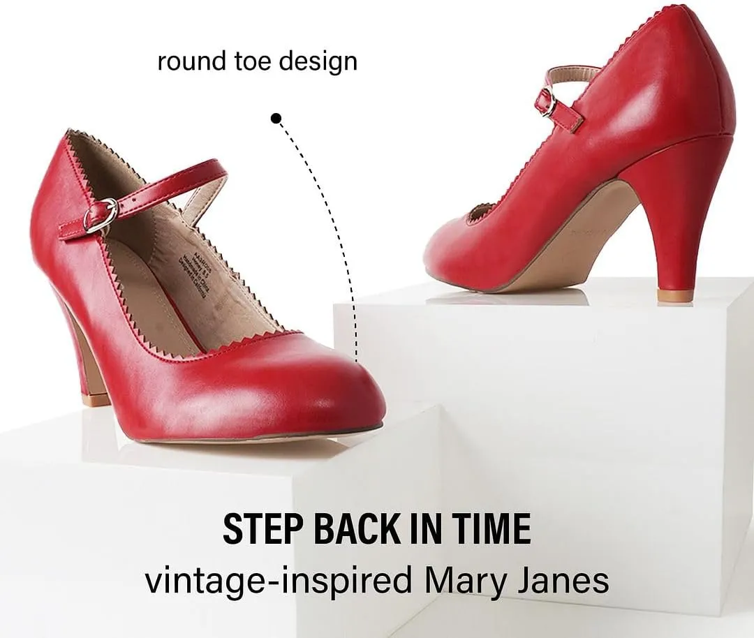 J. Adams Honey Mary Jane Women's Oxford Pumps