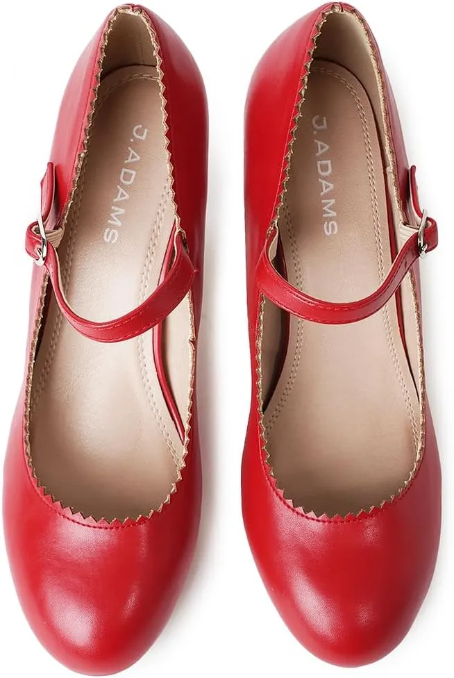 J. Adams Honey Mary Jane Women's Oxford Pumps