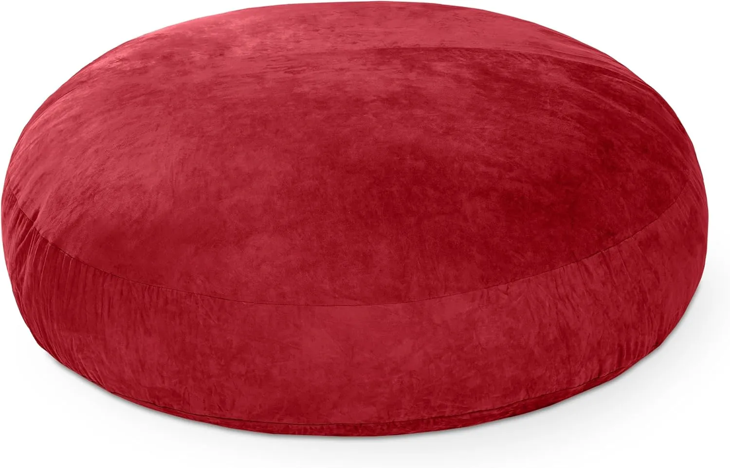 Jaxx 6 Foot Cocoon - 2-in-1 Convertible Bean Bag Bed & Large Bean Bag Chair for Adults, Cinnabar