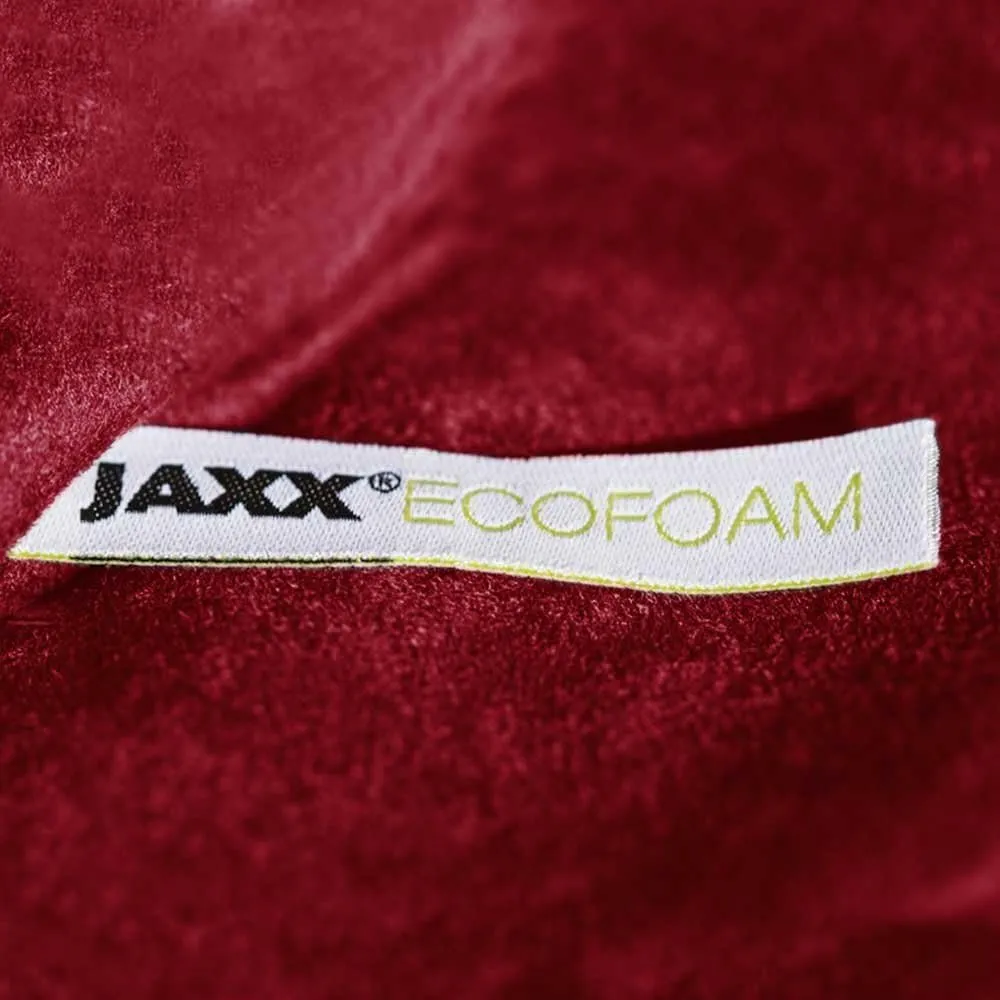 Jaxx 6 Foot Cocoon - 2-in-1 Convertible Bean Bag Bed & Large Bean Bag Chair for Adults, Cinnabar