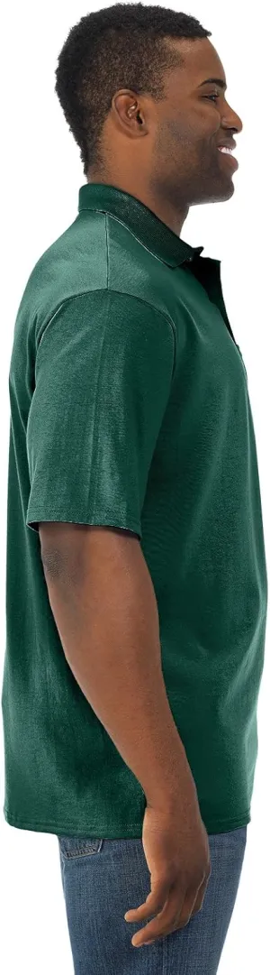 Jerzees Men's SpotShield Short Sleeve Preshrunk Polo Shirt