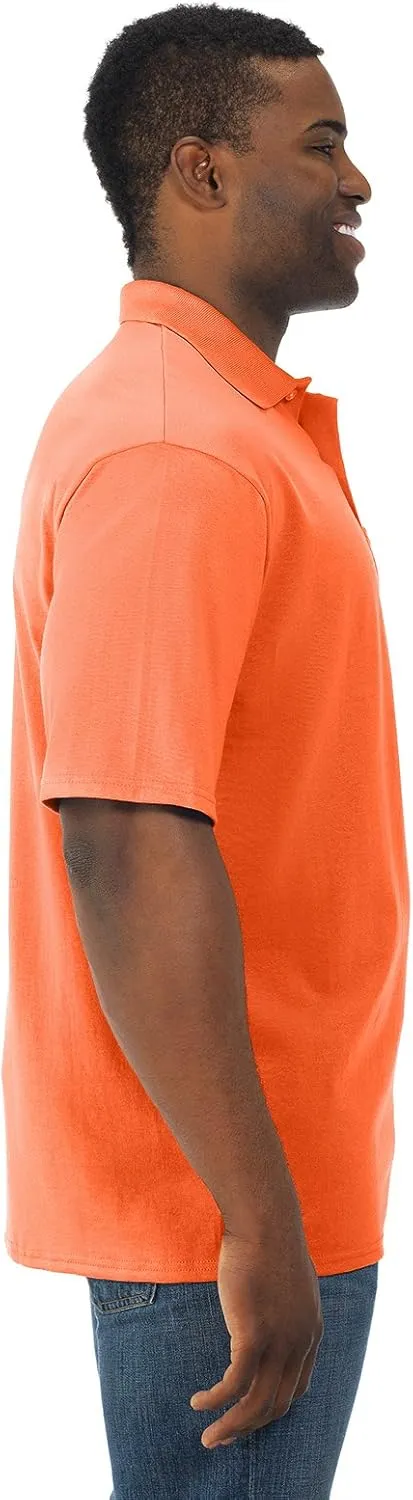 Jerzees Men's SpotShield Short Sleeve Preshrunk Polo Shirt