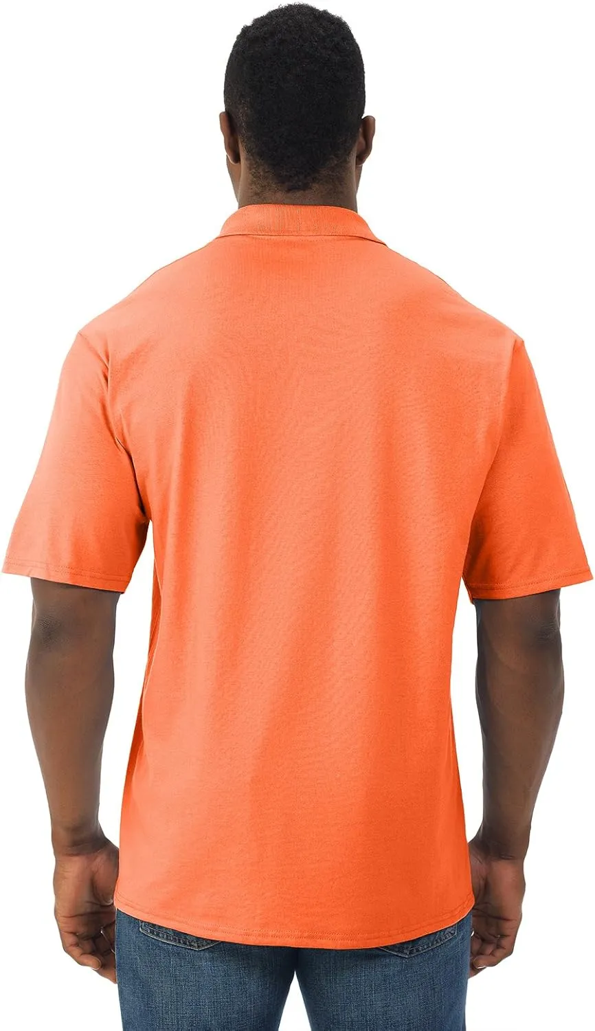Jerzees Men's SpotShield Short Sleeve Preshrunk Polo Shirt