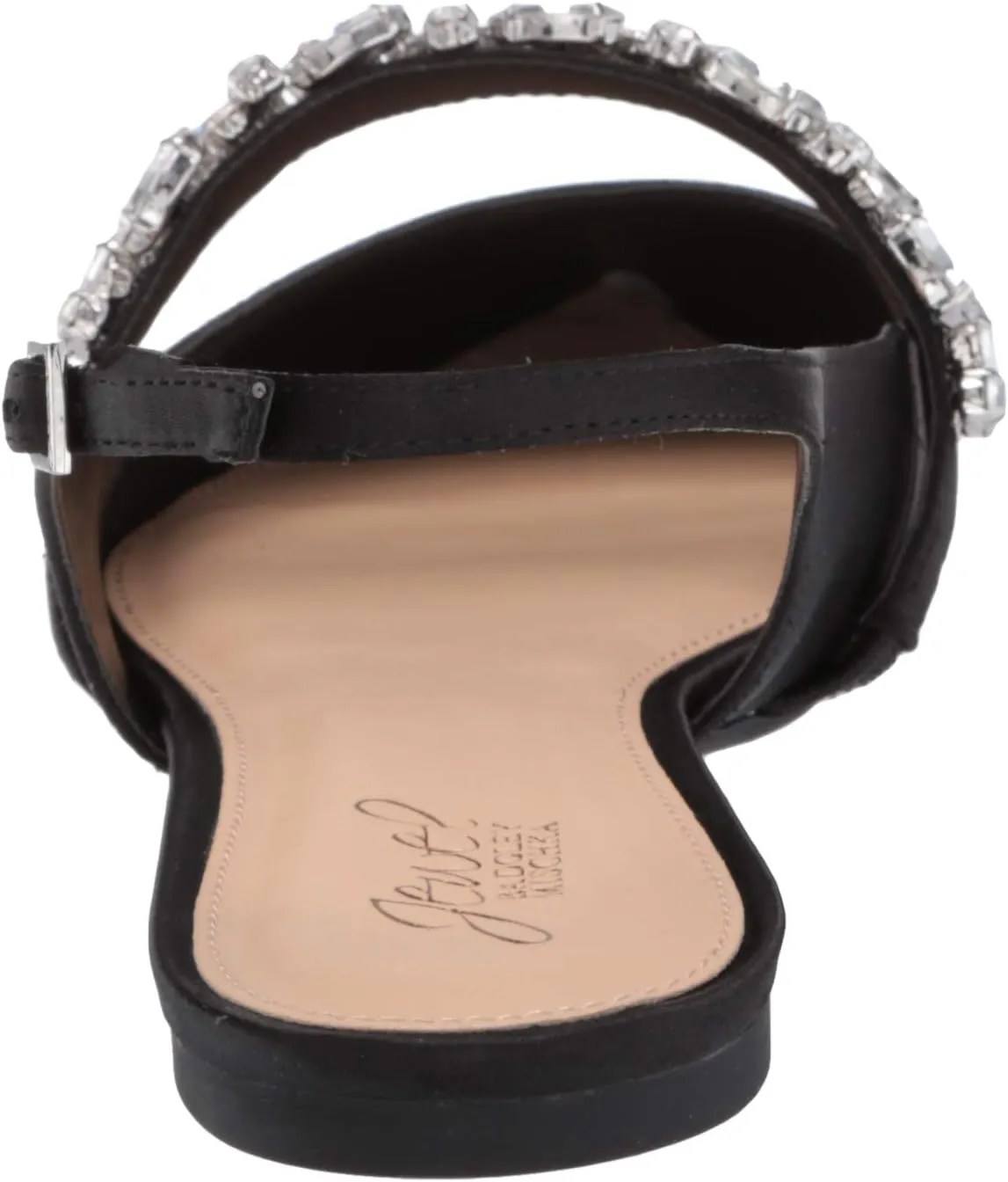 Jewel Badgley Mischka Bambi Pointed Toe Sling Back