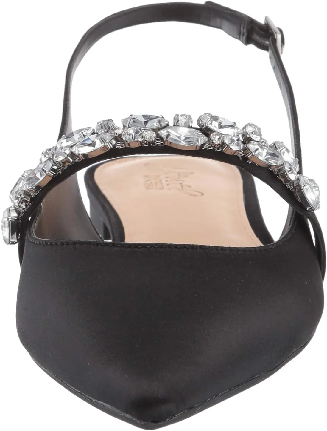 Jewel Badgley Mischka Bambi Pointed Toe Sling Back