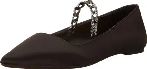 Jewel Badgley Mischka Women's Jaclyn Mary Jane Flat