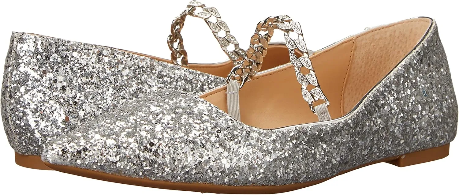 Jewel Badgley Mischka Women's Jaclyn Mary Jane Flat