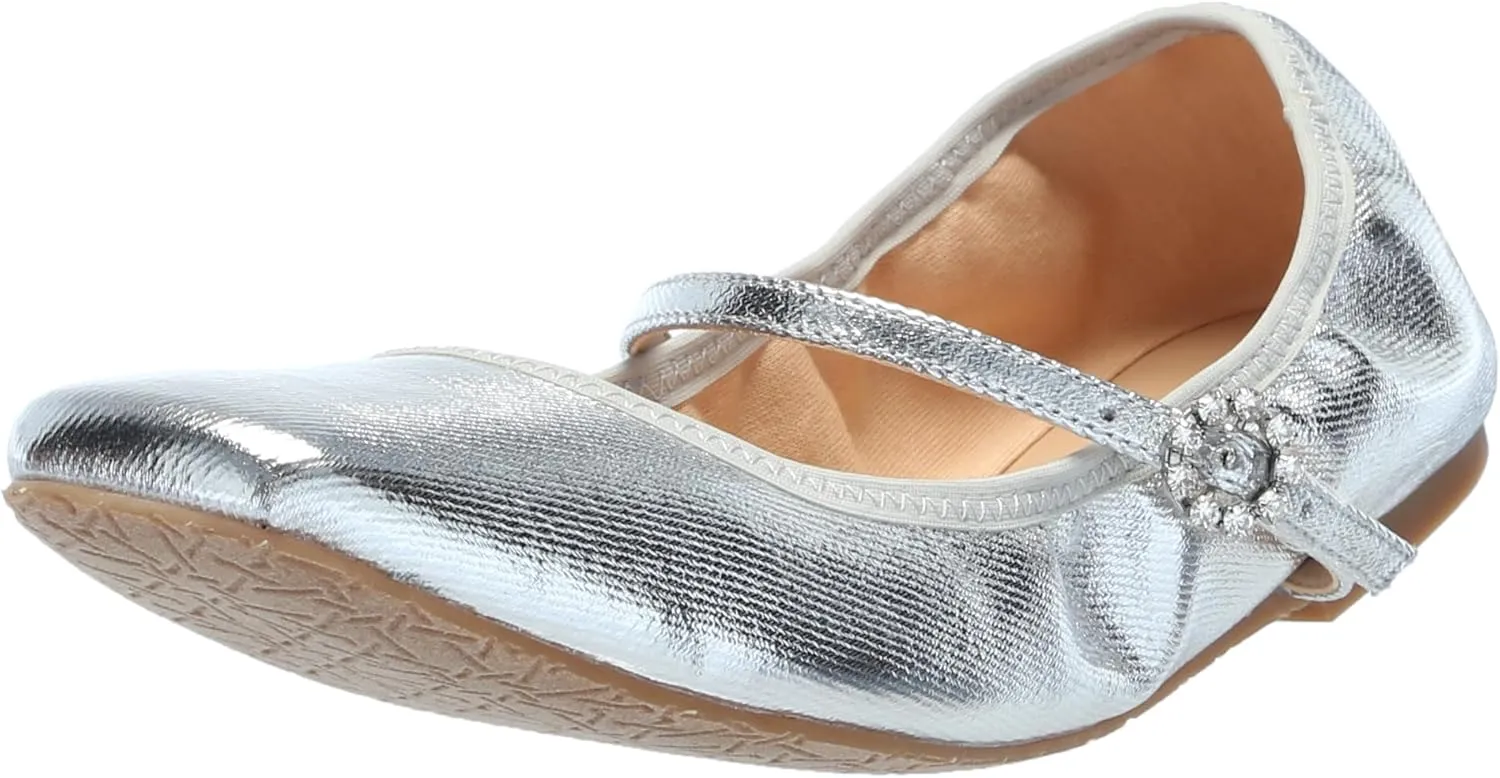 Jewel Badgley Mischka Women's Kaya Ballet Flat