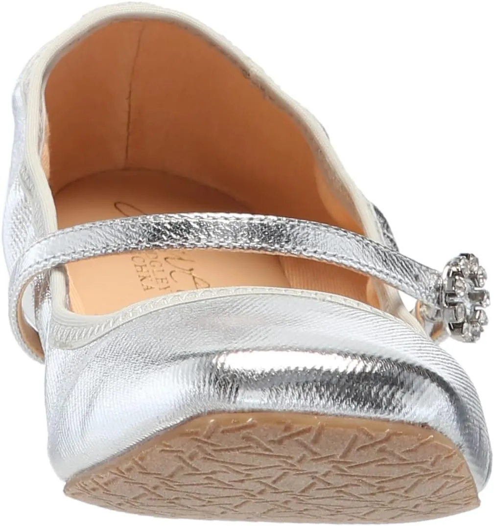 Jewel Badgley Mischka Women's Kaya Ballet Flat