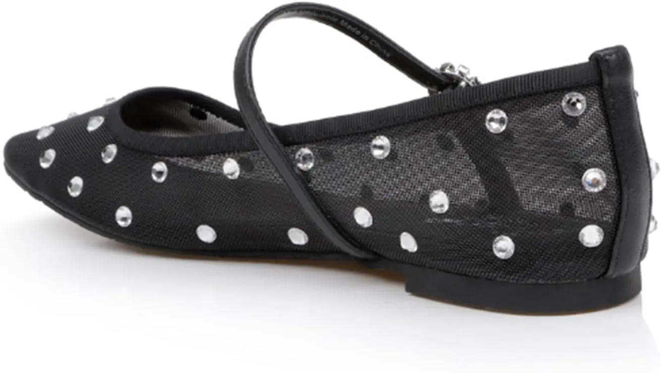 Jewel Badgley Mischka Women's Kaya Ballet Flat