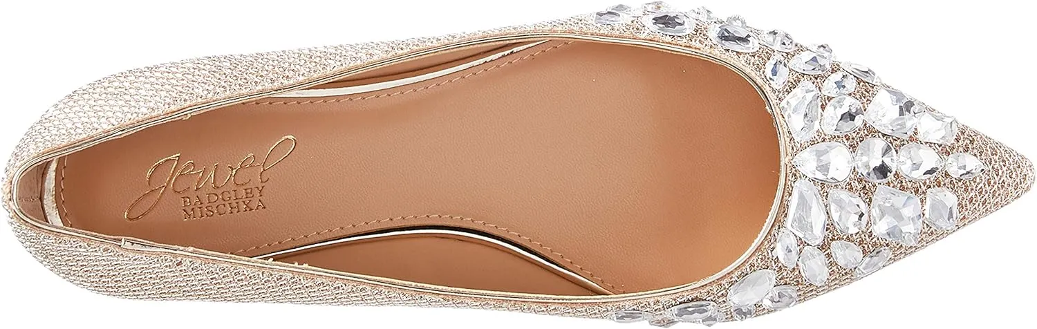 Jewel by Badgley Mischka Women's Ulanni Ballet Flat