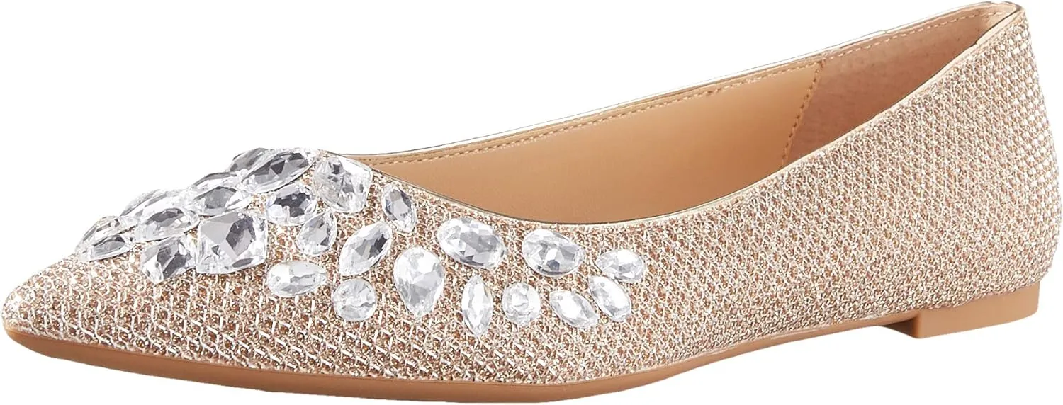 Jewel by Badgley Mischka Women's Ulanni Ballet Flat
