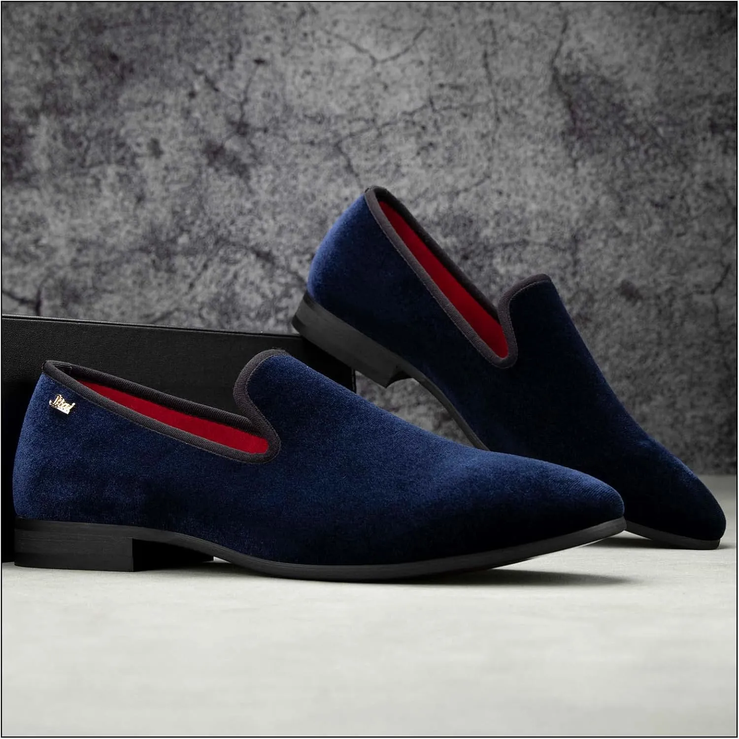 JITAI Men Loafers Slip-On Shoes for Men Fashion Dress Shoes Tuxedo Shoes