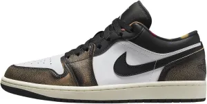 Jordan mens Air 1 Low SE Shoes, Black/White Onyx-white-sail, 11