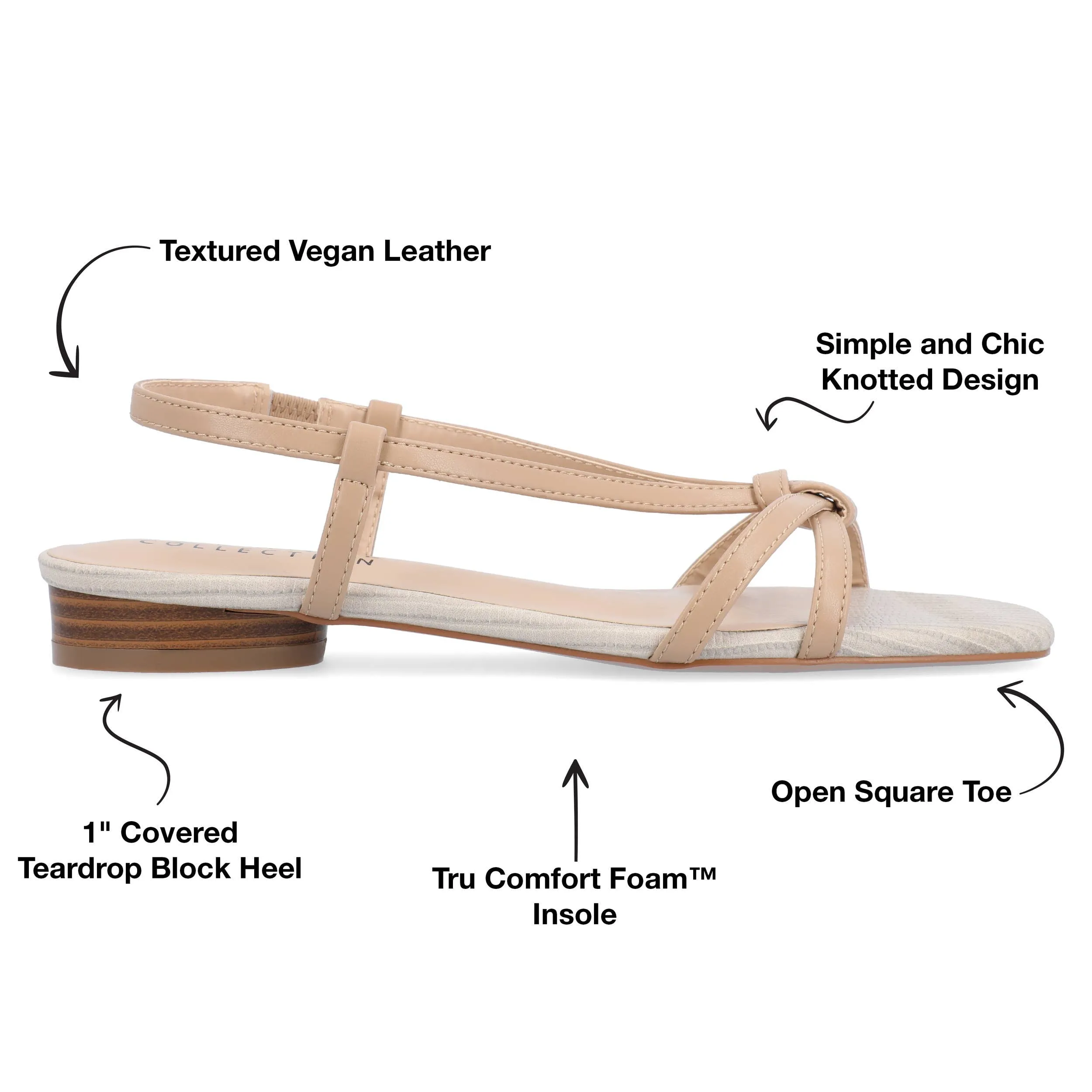 Journee Collection Women's Bridget Sandals