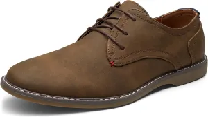 Jousen Men's Casual Dress Shoes Suede Business Classic Dress Shoes for Men