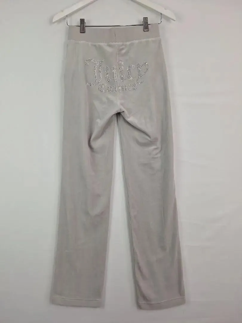 Juicy Couture Embellished Velour Comfy Lounge Pants Size XS