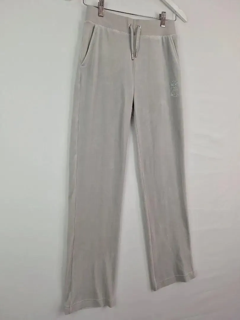 Juicy Couture Embellished Velour Comfy Lounge Pants Size XS