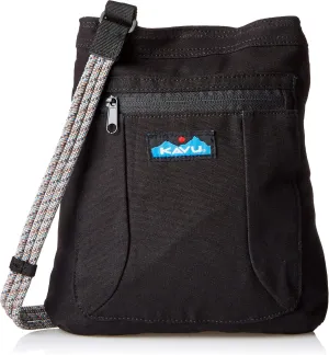 KAVU Keepalong Semi Padded Sling Canvas Rope Crossbody Bag