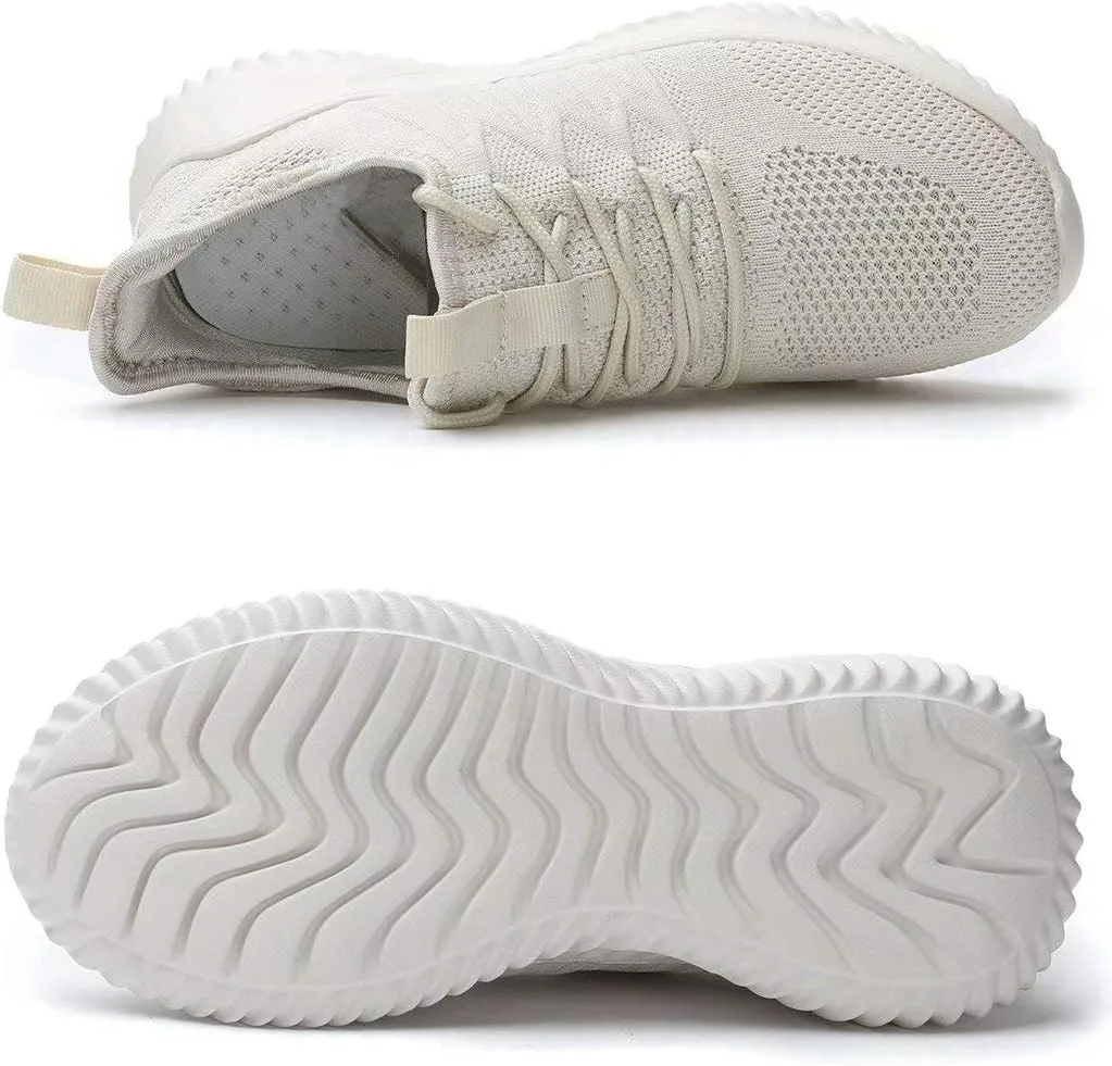KEEZMZ Womens Ladies Walking Running Shoes Slip On Lightweight Casual Tennis Sneakers Clothes Shoes