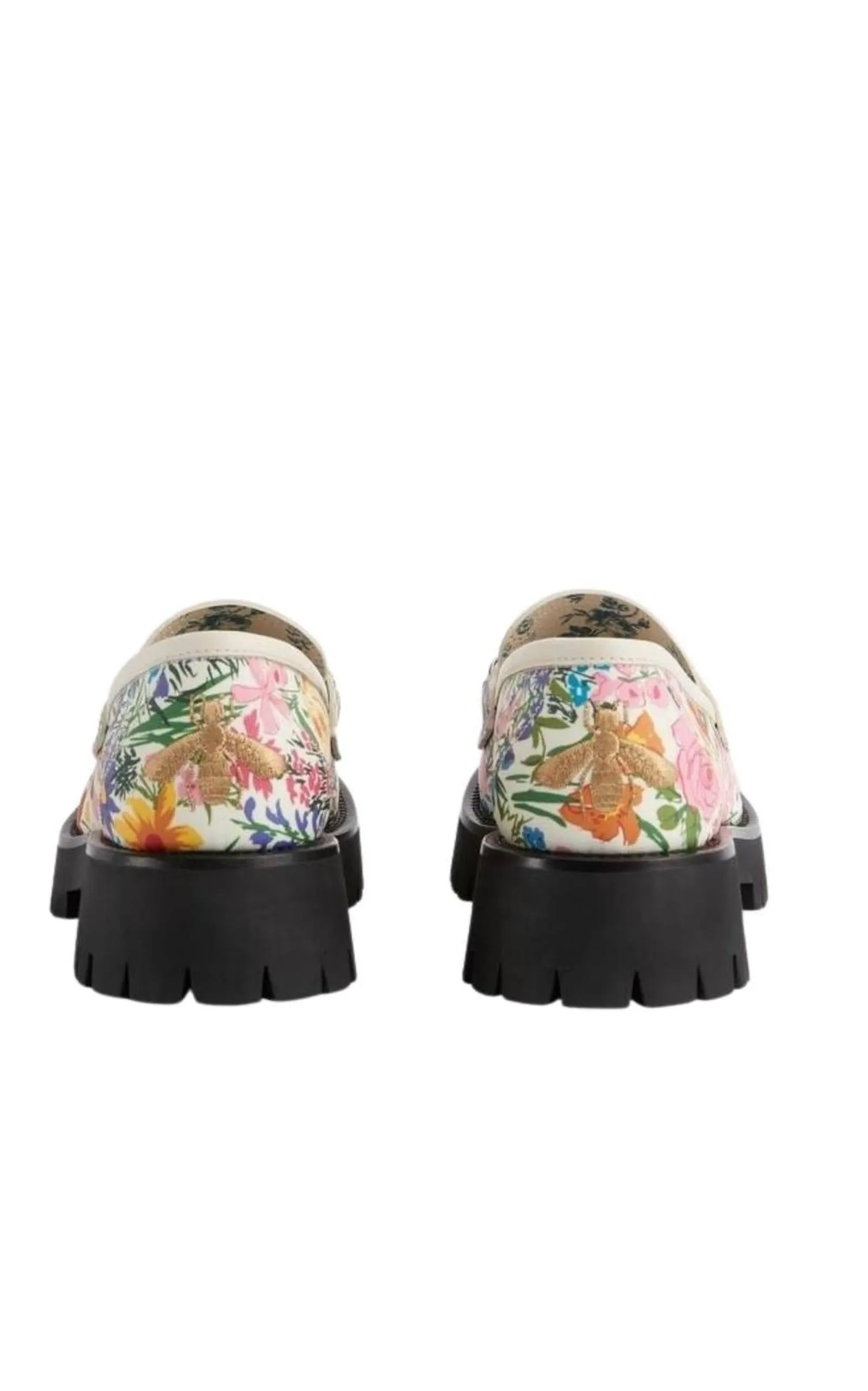 Ken Scott Print Lug Sole Loafers